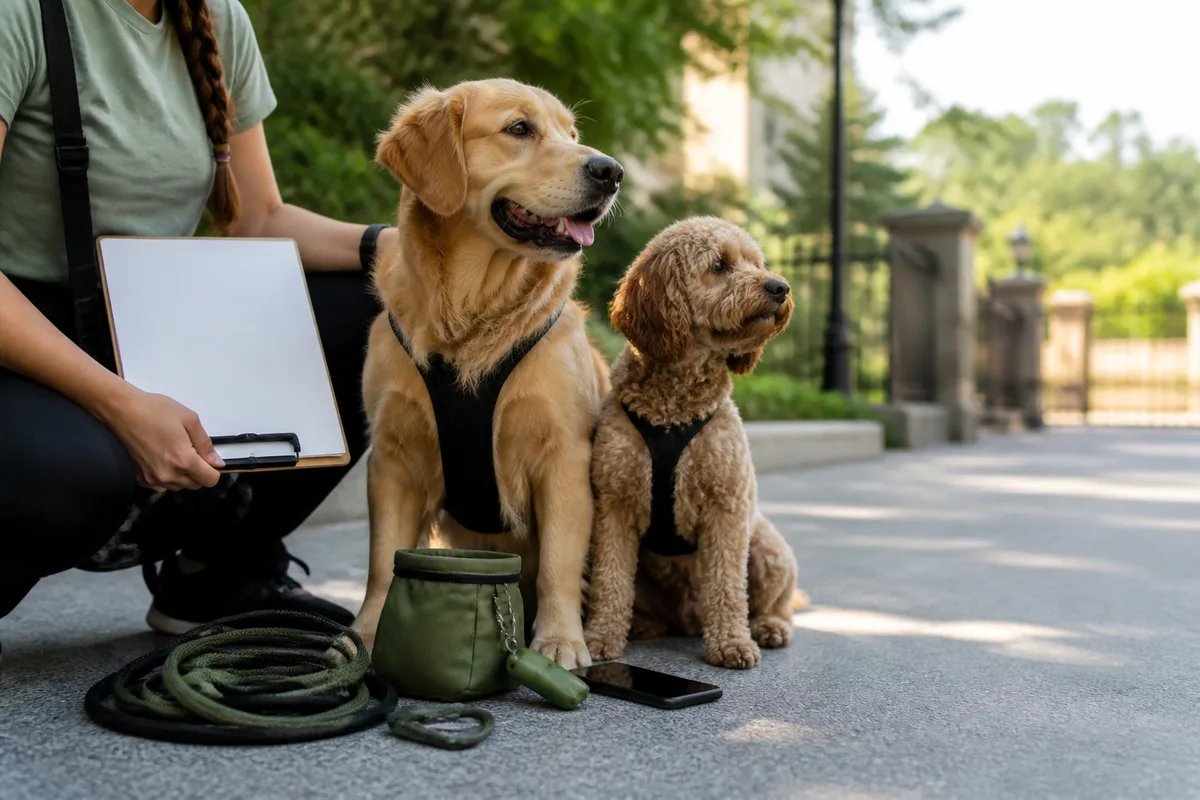 Annonce pour promener des chiens : modèles et tarifs 2026