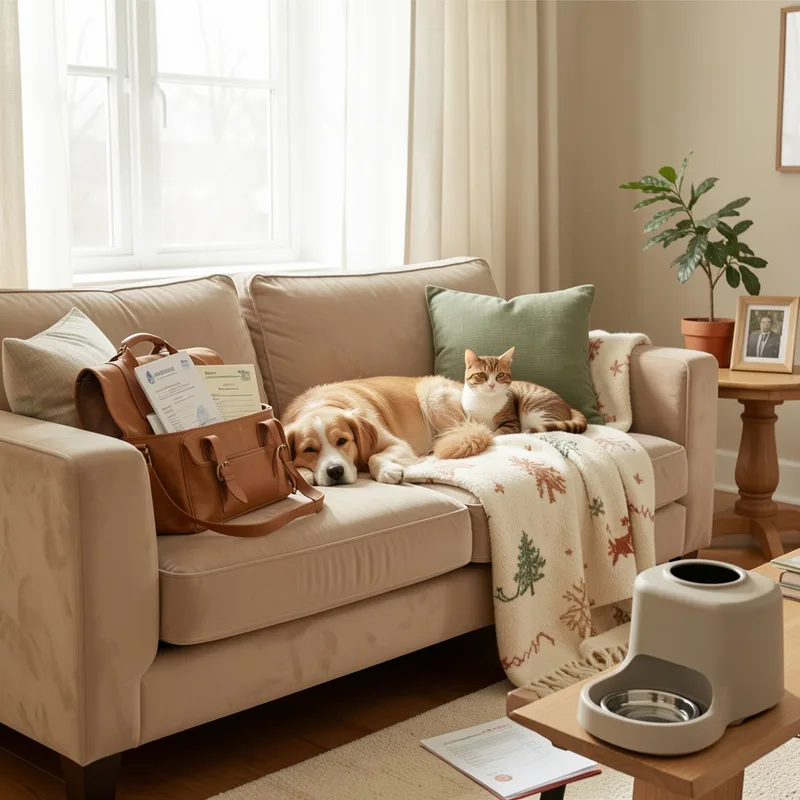 Faire garder sa maison et ses animaux pendant les vacances